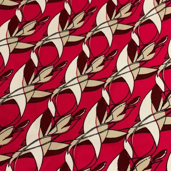 Lane Bryant hot pink pattern ankle length pant Lena fit unique NWT plus sz 24 - Picture 9 of 10